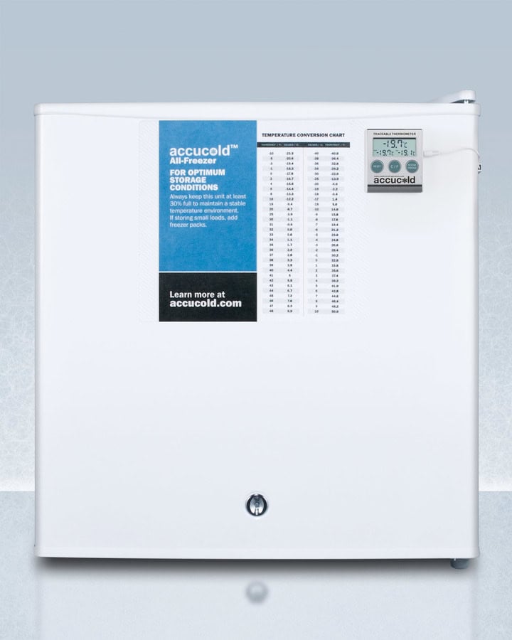 Accucold® Freezer with NIST Thermometer