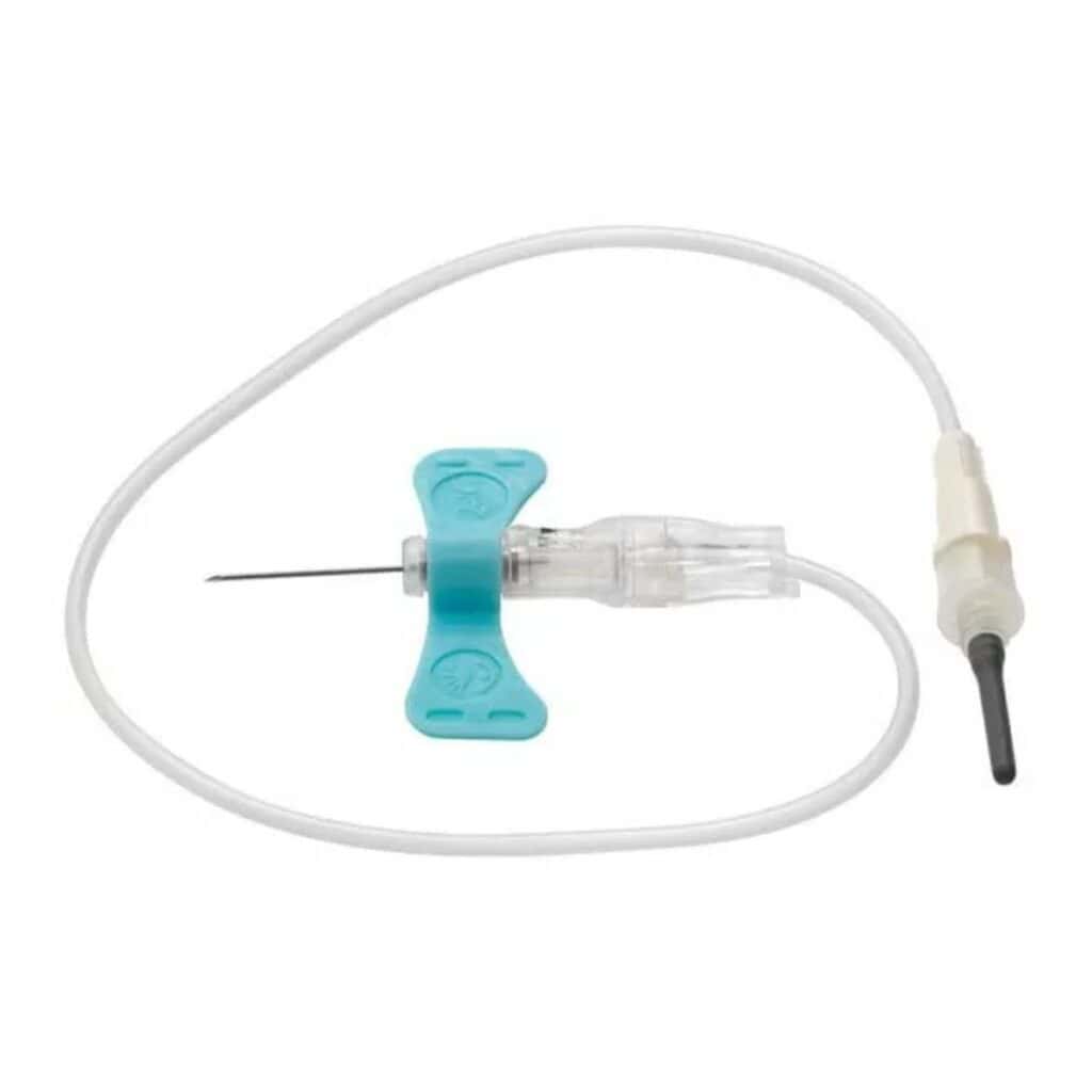 BD Vacutainer® Butterfly Pushbutton Blood Collection Set, 23G x 0.75″ with Luer Adapter