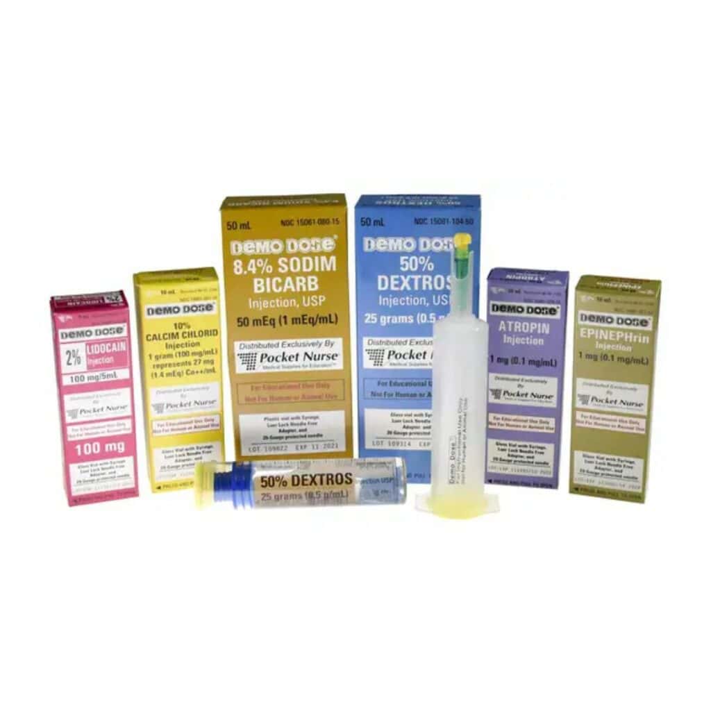 Demo Dose® Simulated Code Drug Set #1