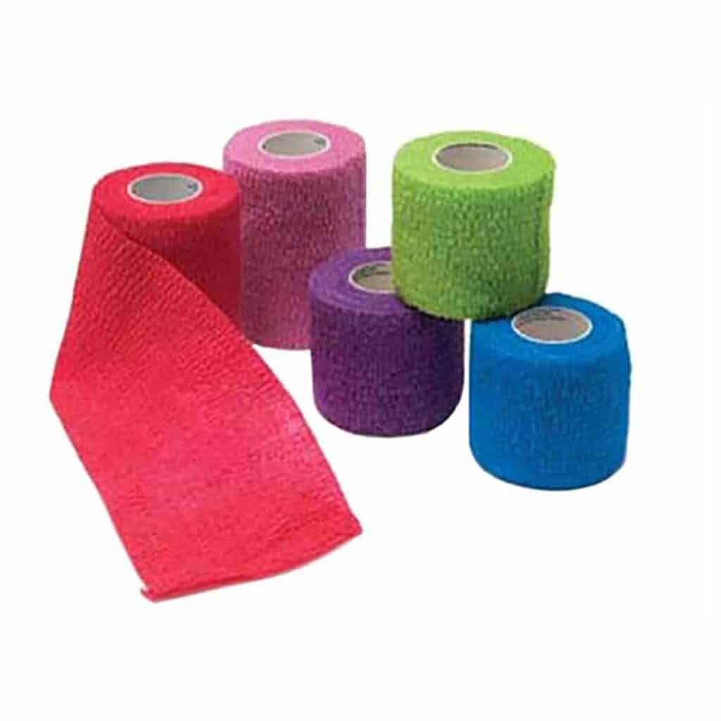 Cohesive Bandage, Assorted Colors – 3″ x 5 YD
