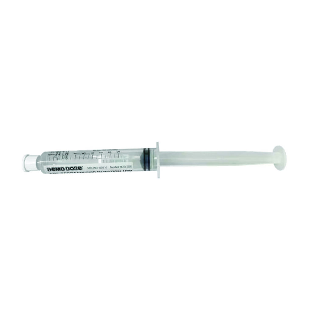 Demo Dose NaCl 0.9% Simulated Saline Prefilled Syringe