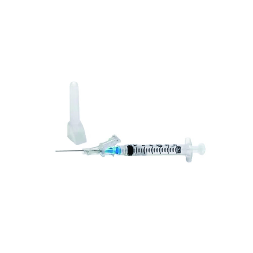 BD SafetyGlide TB Syringe with Needle
