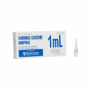 Demo Dose® Clear Ampules