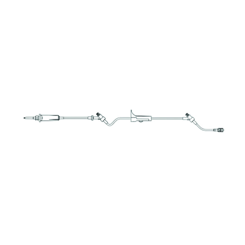 B. Braun Primary IV Set with Two Injection Ports