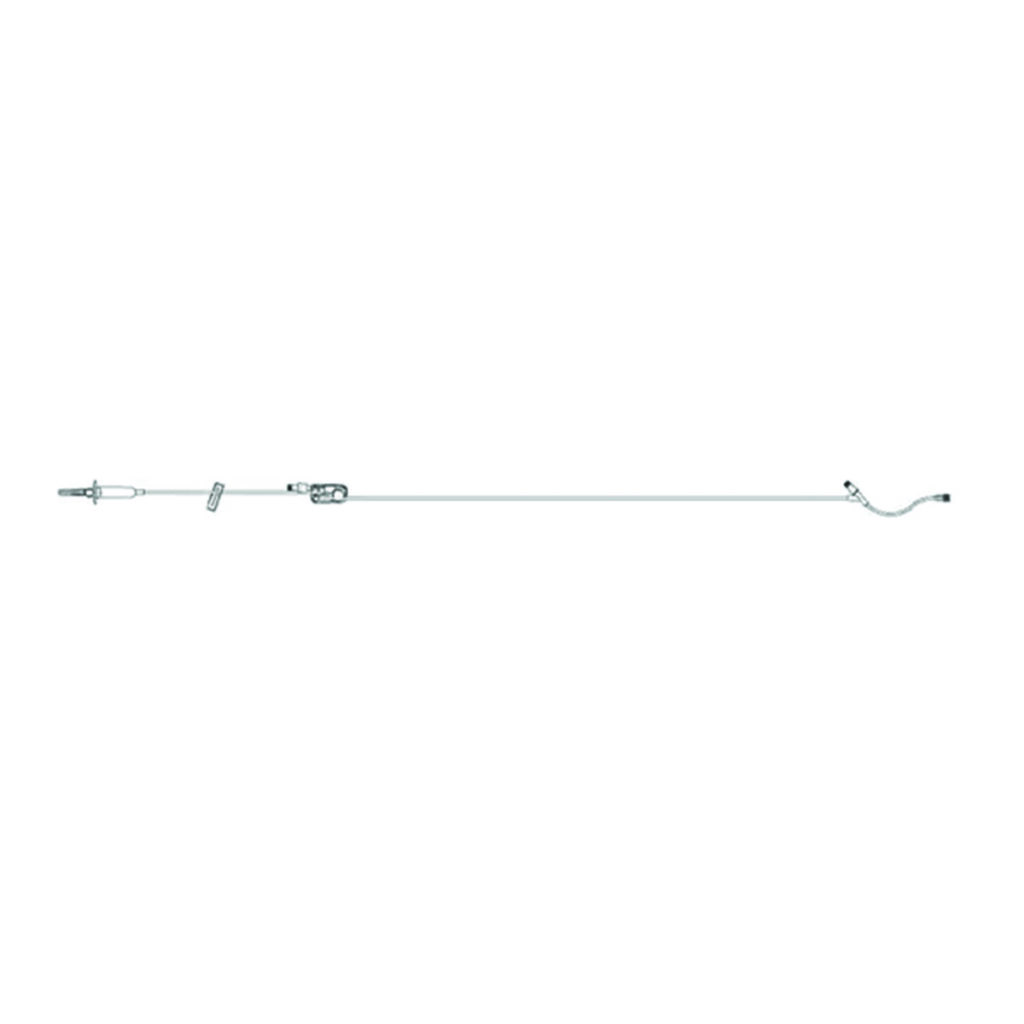 PlumSet Primary IV Tubingwith Backcheck & 2 CLAVE Ports