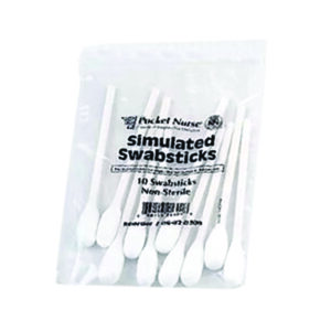 Simulated Dry SwabSticks