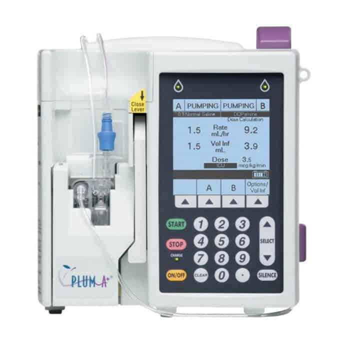 ICU Medical Plum A+ Infusion Pump — Instructional Use