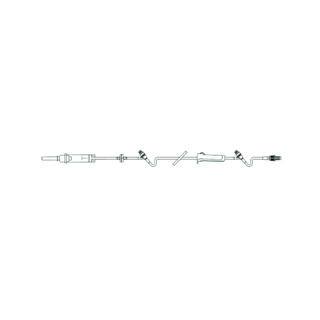 Baxter ClearLink Primary IV Set with Two Ports