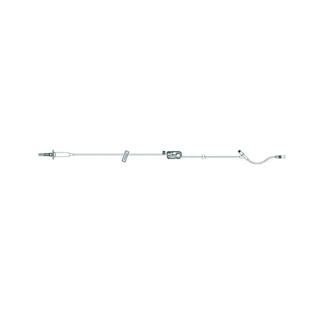 PlumSet Primary IV Set with One CLAVE Port