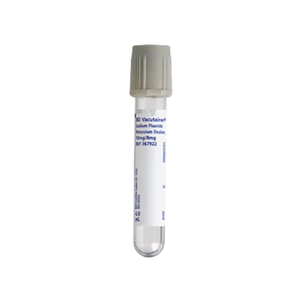 BD Vacutainer® PLUS Gray Tube – 4 mL
