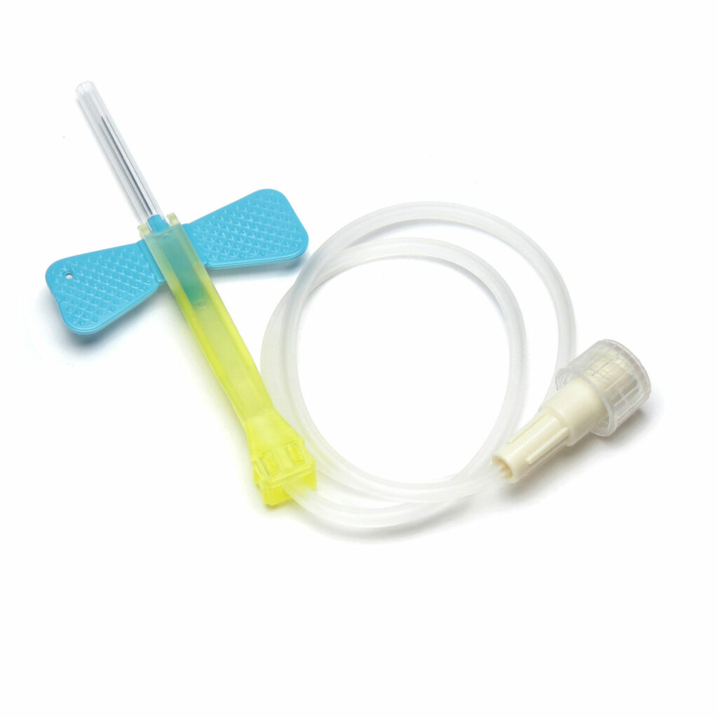 Safety-Lok™ Blood Collection Set, 25G x 0.75″ – No Luer Adapter