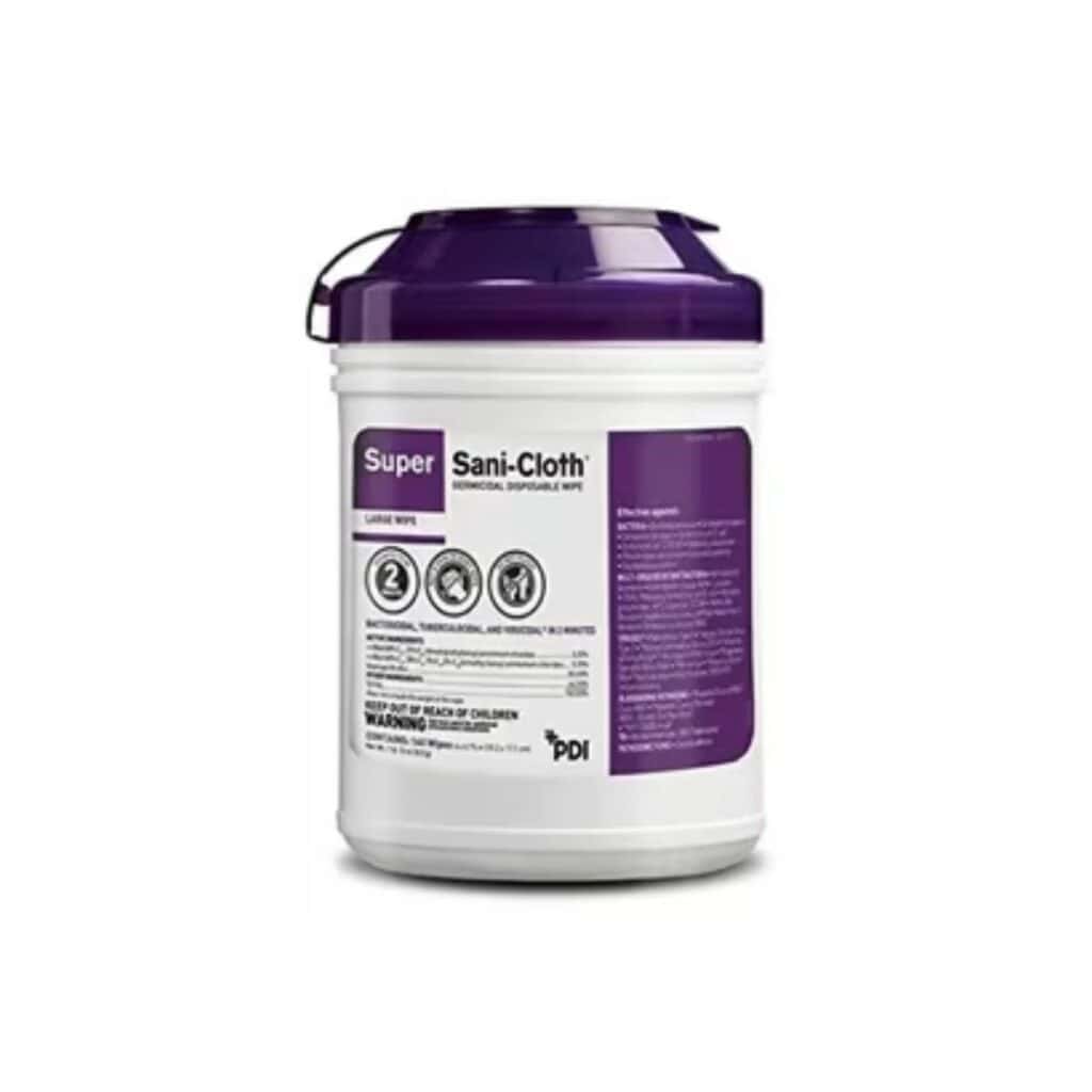 PDI® Super Sani-Cloth® Germicidal Disposable Wipes