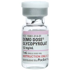 Demo Dose® Simulated Glycopyrrolate (Robinul), 0.2mg/mL
