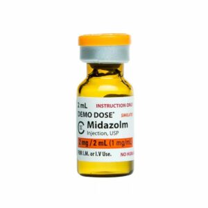 Demo Dose® Simulated Midazolam (Versed), 2mg/mL, 2mL Vial