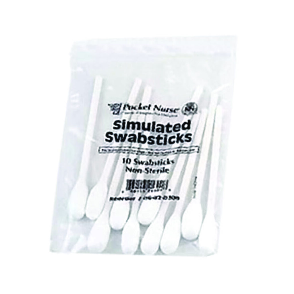 Simulated Dry SwabSticks