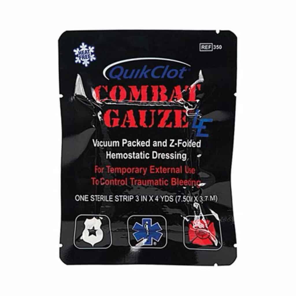 QuikClot® Combat Gauze, Z-Fold Hemostatic