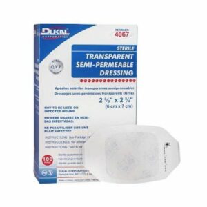Transparent Semi-Permeable Dressing