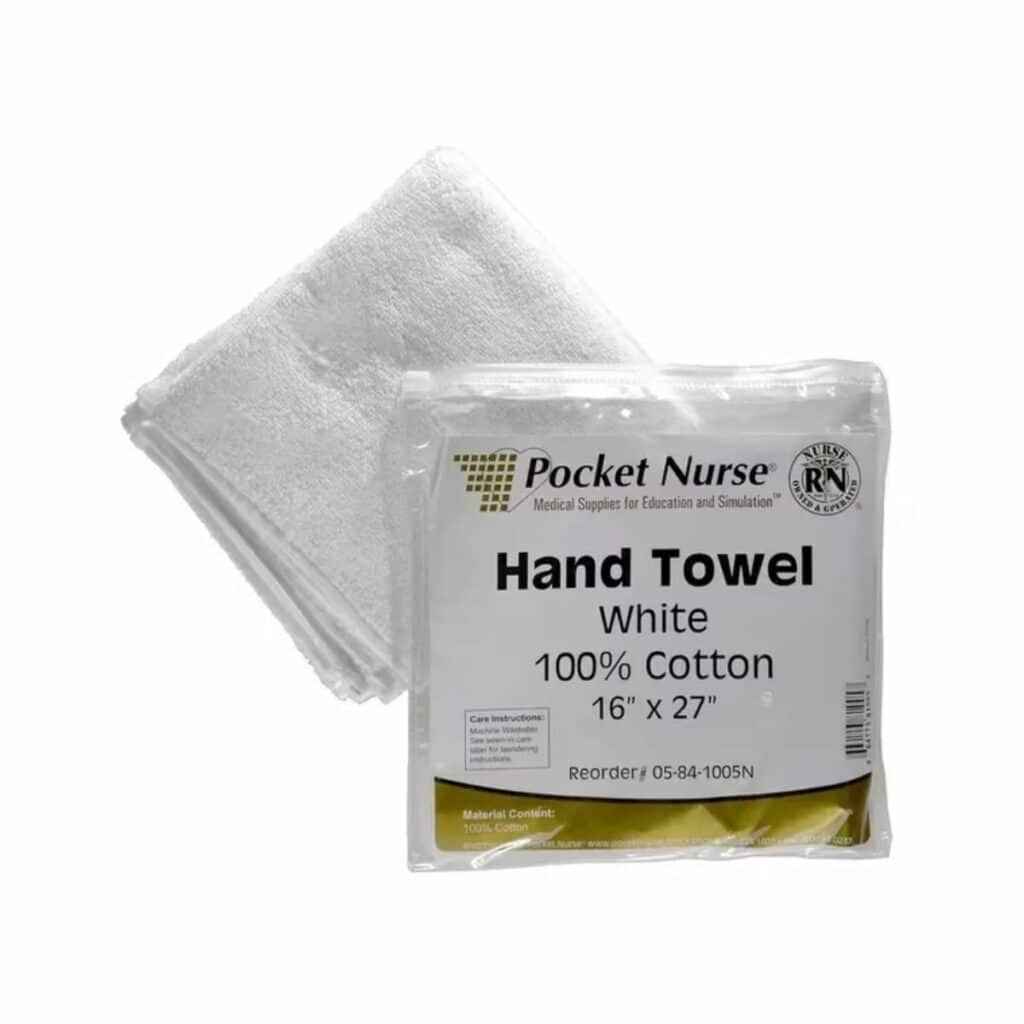 Pocket Nurse® Cotton Hand Towel