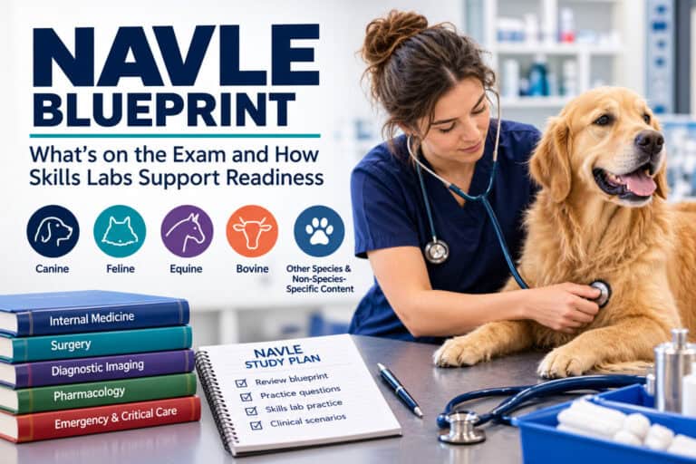 NAVLE Blueprint 2026: Exam Format, Species & Skills Lab Guide