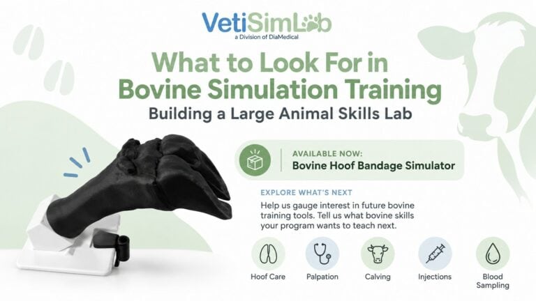 What to Look for in Bovine Simulation Training: Building a Large Animal Skills Lab