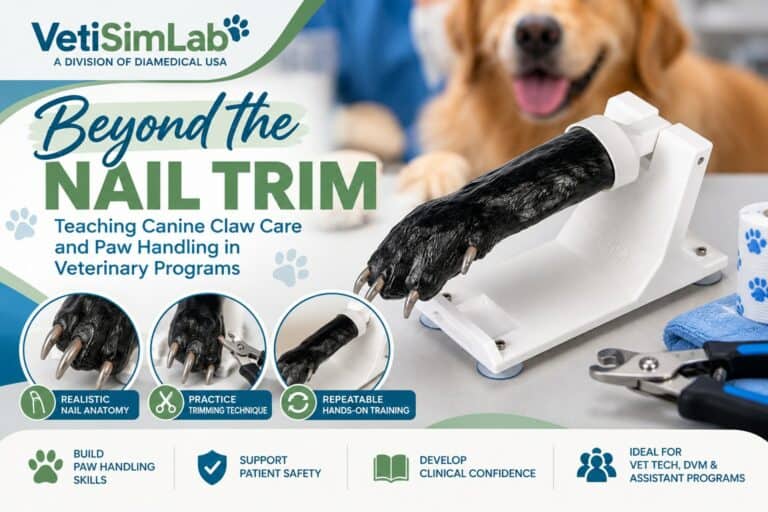 Beyond the Nail Trim: Teaching Canine Claw Care and Paw Handling in Veterinary Programs