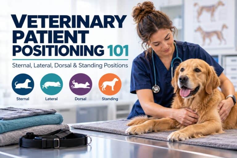 Veterinary Patient Positioning 101: Sternal, Lateral, Dorsal & Standing Positions